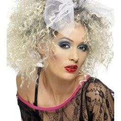 Smiffys Blonde 80's Madonna Wig 80's - 90's Workout & Hiphop