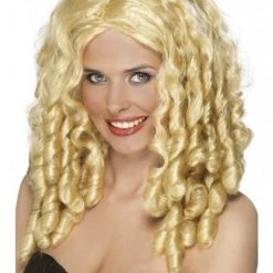 Cut Price Goldilocks Blonde Ringlet Wig