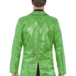 Smiffys Men's Green Sequin Jacket 7 Smiffys Men's Green Sequin Jacket