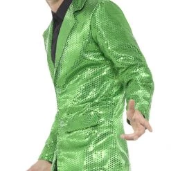 Smiffys Men's Green Sequin Jacket