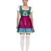 Hurly-Burly Teal Oktoberfest Dress And Apron