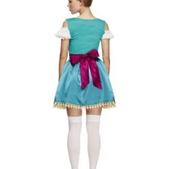 Hurly-Burly Teal Oktoberfest Dress And Apron