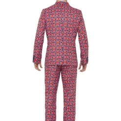 Smiffys Union Jack Printed Stand Out Suit