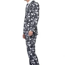 Hurly-Burly Printed Suits Skeleton Skull Stand Out Suit