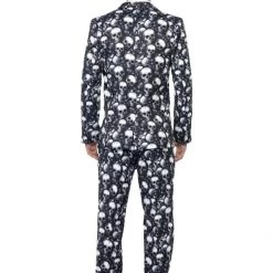 Hurly-Burly Printed Suits Skeleton Skull Stand Out Suit