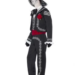 Smiffys Day Of The Dead Senor Bones Costume Halloween