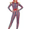 Smiffys Ziggy Stardust Ladies Jumpsuit