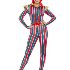 Smiffys Ziggy Stardust Ladies Jumpsuit
