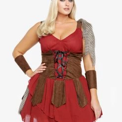 Caveman & Cavewoman Plus Size Leg Avenue Deadly Huntress Costume