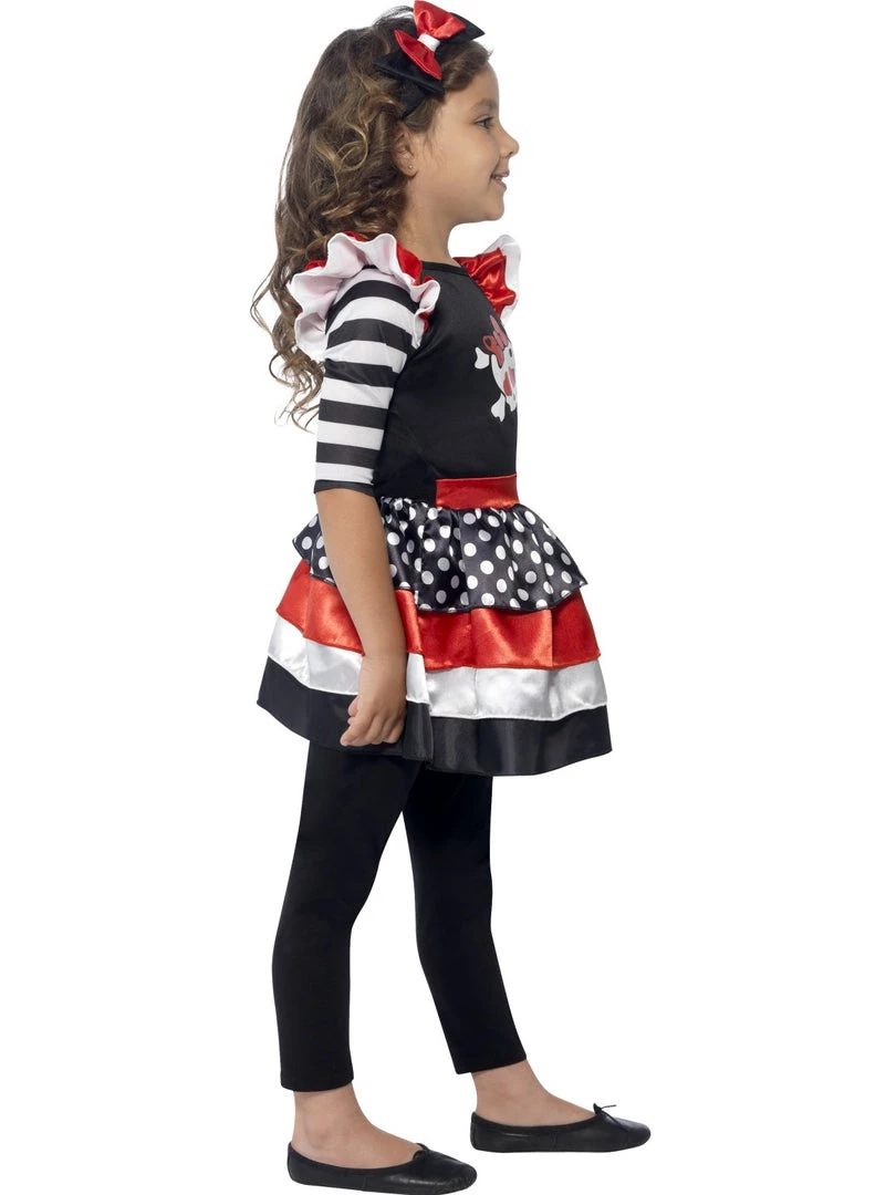 Hurly-Burly Kids Girls Halloween Skully Costume 4 Hurly-Burly Kids Girls Halloween Skully Costume