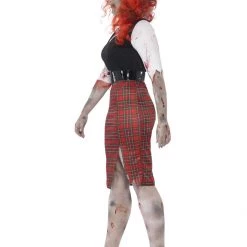 Smiffys Plus Size Zombie School Girl Costume Halloween 6 Smiffys Plus Size Zombie School Girl Costume Halloween