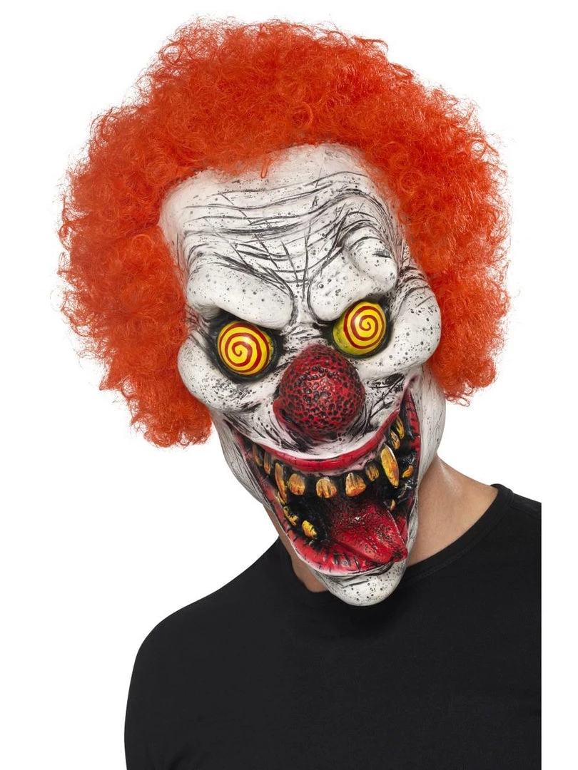 Hurly-Burly Scary Twisted Clown Mask 3 Hurly-Burly Scary Twisted Clown Mask