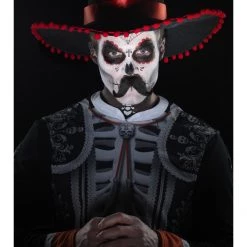 Smiffys Day Of The Dead Senor Bones Make-up Kit Special FX Makeup