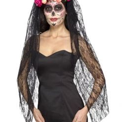 Smiffys Halloween Deluxe Day Of The Dead Headband