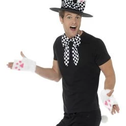 Smiffys White Rabbit Accessory Kit