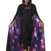 Smiffys Reversible Purple Ouija Witch Cape 1 Smiffys Reversible Purple Ouija Witch Cape