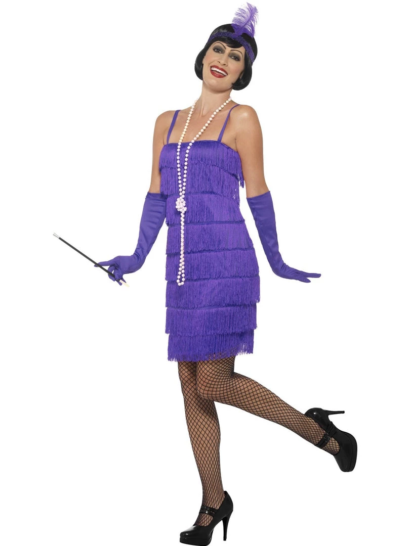 Hurly-Burly Short Purple 1920's Fringed Dress 1920's Great Gatsby 3 Hurly-Burly Short Purple 1920's Fringed Dress 1920's Great Gatsby