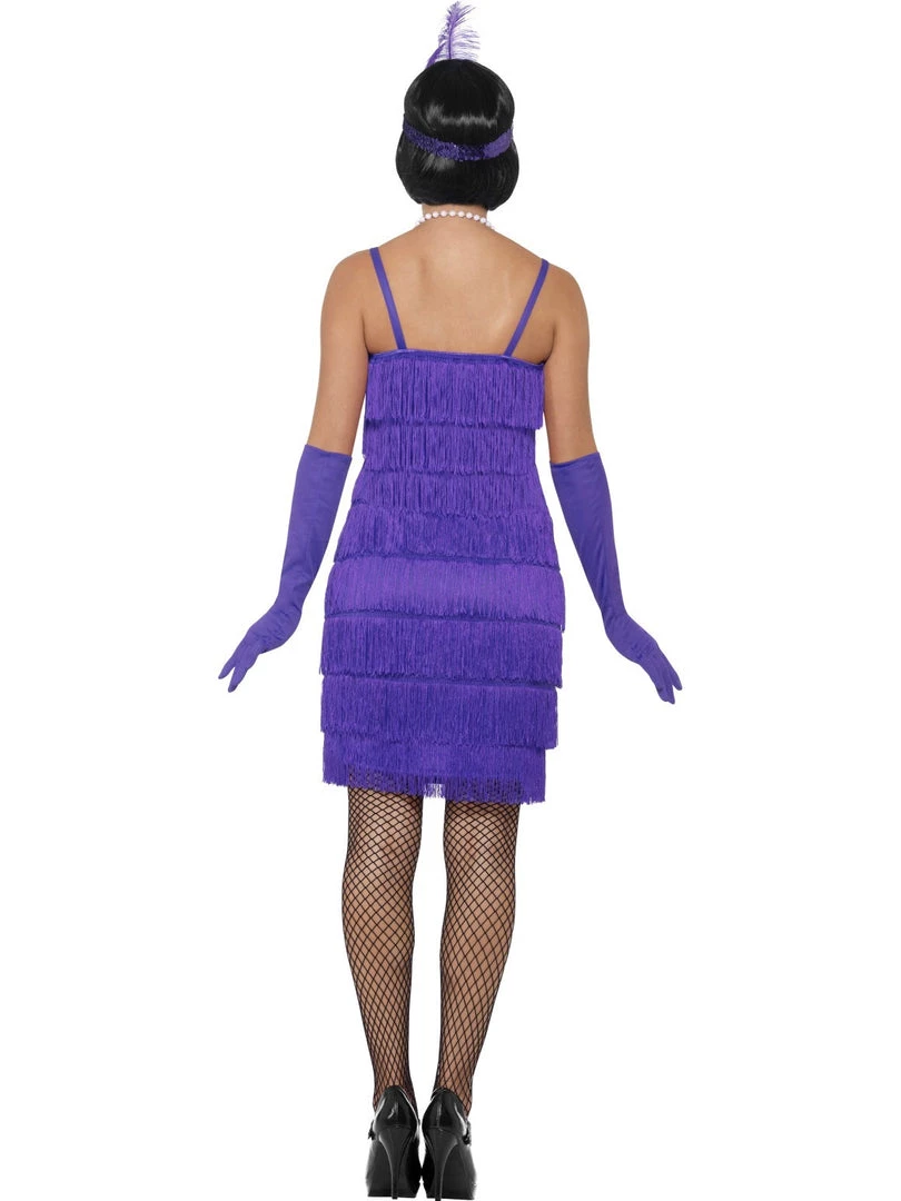 Hurly-Burly Short Purple 1920's Fringed Dress 1920's Great Gatsby 5 Hurly-Burly Short Purple 1920's Fringed Dress 1920's Great Gatsby