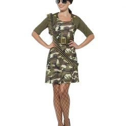 Smiffys Army Cadet Camo Costume Uniforms