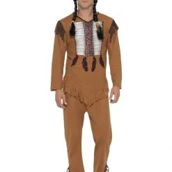 Smiffys Men's Western Indian Warrior Costume Cowboy & Western