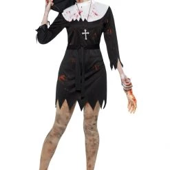 Smiffys Halloween Zombie Sister Nun Costume