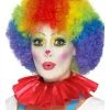 Smiffys Funny Costumes Clown Neck Ruffle - Red 2 Smiffys Funny Costumes Clown Neck Ruffle - Red