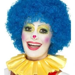 Smiffys Clown Neck Ruffle - Yellow Funny Costumes