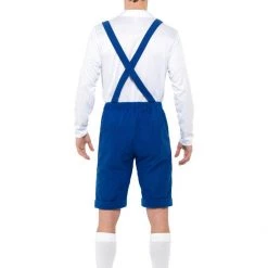 Smiffys Men's Blue Lederhosen Oktoberfest Costumes And Accessories
