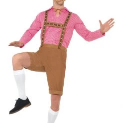 Hurly-Burly Oktoberfest Costumes And Accessories Mr Bavarian Oktoberfest Lederhosen