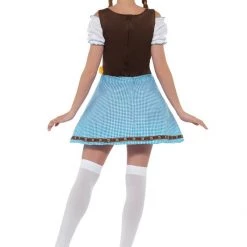 Smiffys Flirty Blue And Brown Oktoberfest Dress Oktoberfest Costumes And Accessories