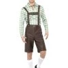 Smiffys Oktoberfest Costumes And Accessories Green And Brown PVC Oktoberfest Costume