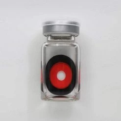 Yancy Li Black & Red Jigsaw Sclera Contact Lenses