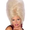 Rubies 60's - 70's Disco & Hippie Beehive Blonde Wig