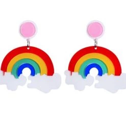 Hurly-Burly Rainbow Earrings