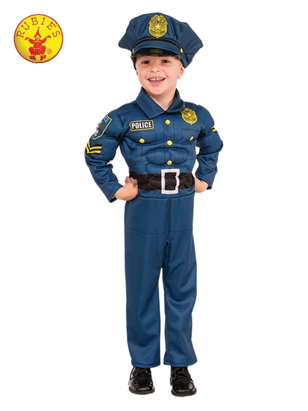 Rubies Book Week Top Cop Kids Policeman Costume 3 Rubies Book Week Top Cop Kids Policeman Costume