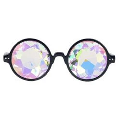 DHGate Black Kaleidoscope Glasses