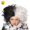 Rubies Black And White Cruella De Vil Wig Halloween