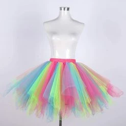 Malltop Tutus & Petticoats Rainbow Tulle Tutu