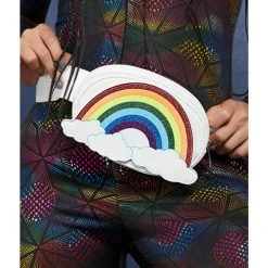 Smiffys Festival Wear Rainbow Bum Bag