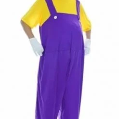 AnneCart Men's Wario Costume Anime & Video Games