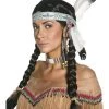 Smiffys Wigs Native Indian Wig