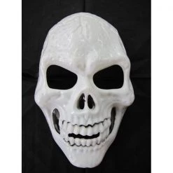 Annecart Masks & Eyemasks White Skeleton Face Skull Mask