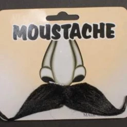 Interalia Costume Accessories Medium Black Moustache