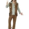 Smiffys Mens 60s Hippie Costume 60's - 70's Disco & Hippie
