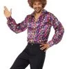 Smiffys 60's - 70's Disco & Hippie 60s Psychedelic Shirt
