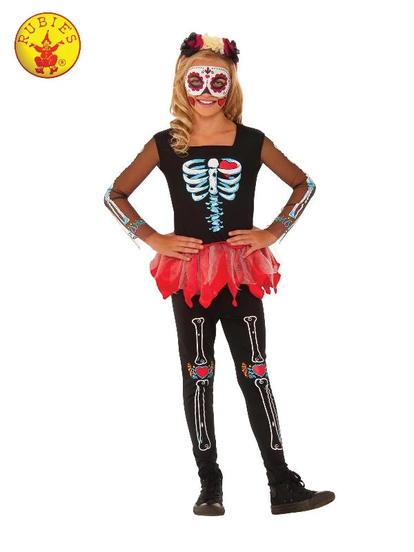 Rubies Girls Day Of The Dead Costume 3 Rubies Girls Day Of The Dead Costume