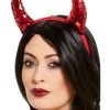Hurly-Burly Reversible Sequin Devil Horns