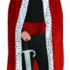 Hurly-Burly International Red King Robe & Crown Set