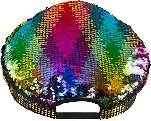 Hurly-Burly Festival Wear Rainbow Pride Sequin Gem Hat 4 Hurly-Burly Festival Wear Rainbow Pride Sequin Gem Hat
