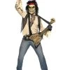 Smiffys Men's Zombie Rocker Halloween